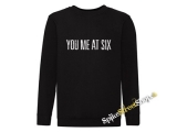 YOU ME AT SIX - Logo - čierna detská mikina bez kapuce