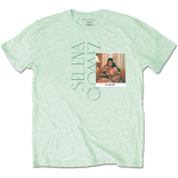 SELENA GOMEZ - Polaroid - zelené pánske tričko