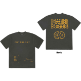 IMAGINE DRAGONS - Cutthroat Symbols - sivé pánske tričko