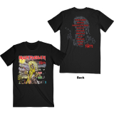 IRON MAIDEN - Killers V.2. Album Track List - čierne pánske tričko