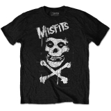 MISFITS - Cross Bones - čierne pánske tričko
