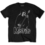 MISFITS - Bass Fiend - čierne pánske tričko