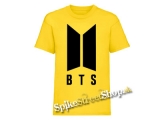 BTS - BANGTAN BOYS - Logo - žlté detské tričko