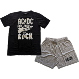AC/DC - FTATR Guitar - letné pyžamo
