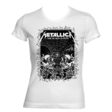 METALLICA - The Black Album Poster Womens - biele dámske tričko