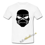 IRON MAIDEN - Eddie Graphic Head - biele pánske tričko