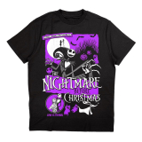 THE NIGHTMARE BEFORE CHRISTMAS - Welcome To Halloween Tow - čierne pánske tričko