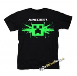 MINECRAFT - Gun - čierne detské tričko