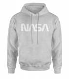 NASA - šedá pánska mikina