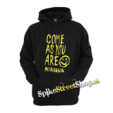NIRVANA - Come As You Are - čierna detská mikina