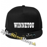 WINNETOU - Logo - čierna šiltovka model "Snapback"