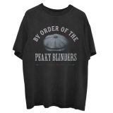 PEAKY BLINDERS - Flat Cap - čierne pánske tričko