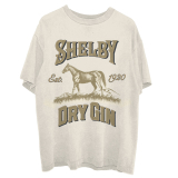 PEAKY BLINDERS - Shelby Dry Gin - pieskové pánske tričko