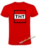MINECRAFT - TNT - červené detské tričko