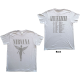 NIRVANA - In Utero Tour - biele pánske tričko