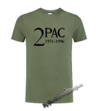 2 PAC - 1971-1996 - olivové pánske tričko