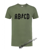 ABCD - olivové pánske tričko