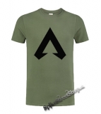 APEX LEGENDS - Crest Logo Champion - olivové pánske tričko