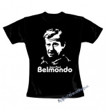 JEAN-PAUL BELMONDO - čierne dámske tričko
