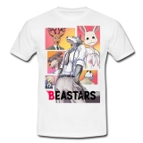 BEASTARS - Poster - biele pánske tričko