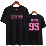 BLACKPINK - Jisoo 95 - čierne detské tričko