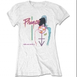 PRINCE - Take Me With U - biele dámske tričko