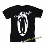 CHARLIE CHAPLIN - Portrait Motive 1 - čierne detské tričko