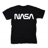 NASA - Logo - čierne detské tričko