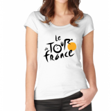 TOUR DE FRANCE - biele dámske tričko