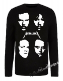 METALLICA - Band Portrait Black Album - čierne pánske tričko s dlhými rukávmi