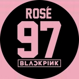 BLACKPINK - ROSÉ 97 - okrúhla podložka pod pohár