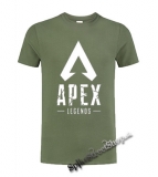 APEX LEGENDS - Logo & Znak - olivové pánske tričko