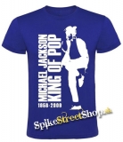 MICHAEL JACKSON - King Of Pop - kráľovsky-modré detské tričko