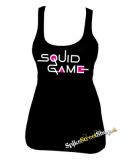 SQUID GAME - Logo Colour Pink - Ladies Vest Top