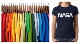 NASA - Logo - farebné dámske tričko