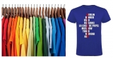 PAPIEROVÝ DOM - LA CASA DE PAPEL - Bella Ciao Names - farebné pánske tričko
