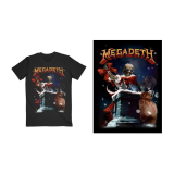MEGADETH - Santa Vic Chimney - čierne pánske tričko