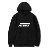 ATEEZ - Logo - čierna pánska mikina