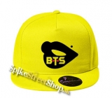 BTS - BANGTAN BOYS - Lips - žltá šiltovka model "Snapback"
