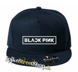 BLACKPINK - Logo - tmavomodrá šiltovka model "Snapback"