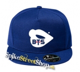 BTS - BANGTAN BOYS - Lips - kráľovská-modrá šiltovka model "Snapback"