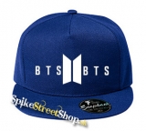 BTS - BANGTAN BOYS - Logo - kráľovská-modrá šiltovka model "Snapback"