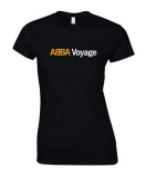 ABBA - Voyage - čierne dámske tričko