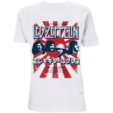 LED ZEPPELIN - Japanese Burst - biele pánske tričko