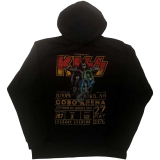 KISS - Cobra Arena '76 - čierna pánska mikina