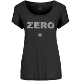 SMASHING PUMPKINS - Zero Distressed - čierne dámske tričko