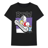 BT21 - Weekend - čierne pánske tričko