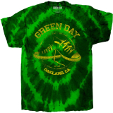GREEN DAY - All Stars - zelené pánske tričko