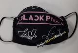 BLACKPINK - Logo & Signatures - rúško na tvár (Výpredaj)