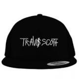 TRAVIS SCOTT - Logo - čierna šiltovka model "Snapback"